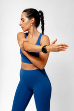 Cargue la imagen en el visor de la galería, Leggings color azul rey