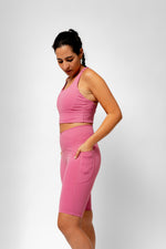 Cargue la imagen en el visor de la galería, Top rosa dos tirantes