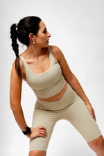 Cargue la imagen en el visor de la galería, Top verde pistache dos tirantes