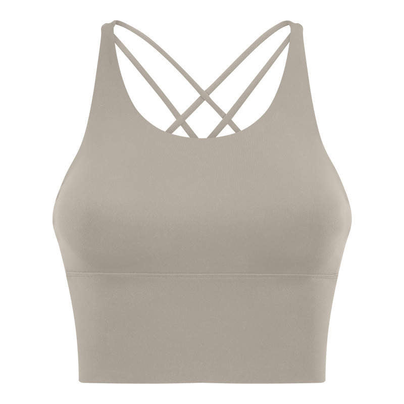 Top largo deportivo beige