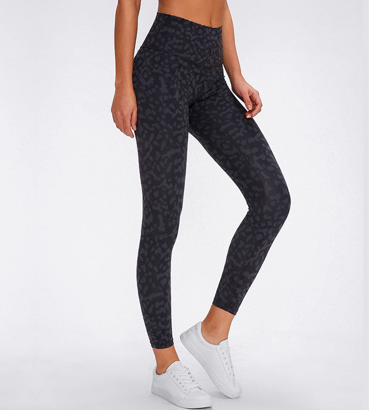 Leggings negros animal print