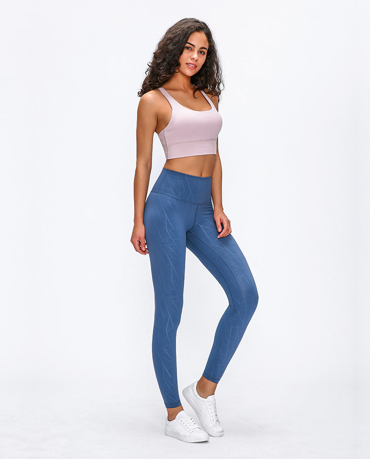 Leggings Rayas Azul