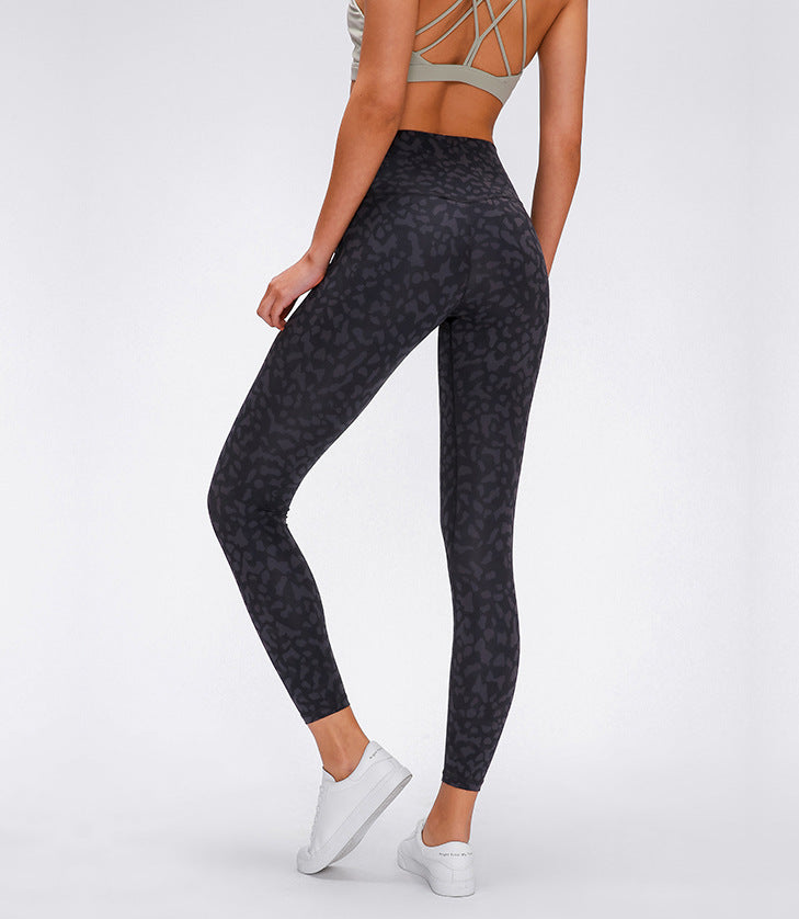 Leggings negros animal print